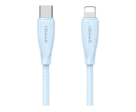 USAMS Kabel SJ717 30W USB-C do Lightning 1m niebieski - 1569072 - zdjęcie 1